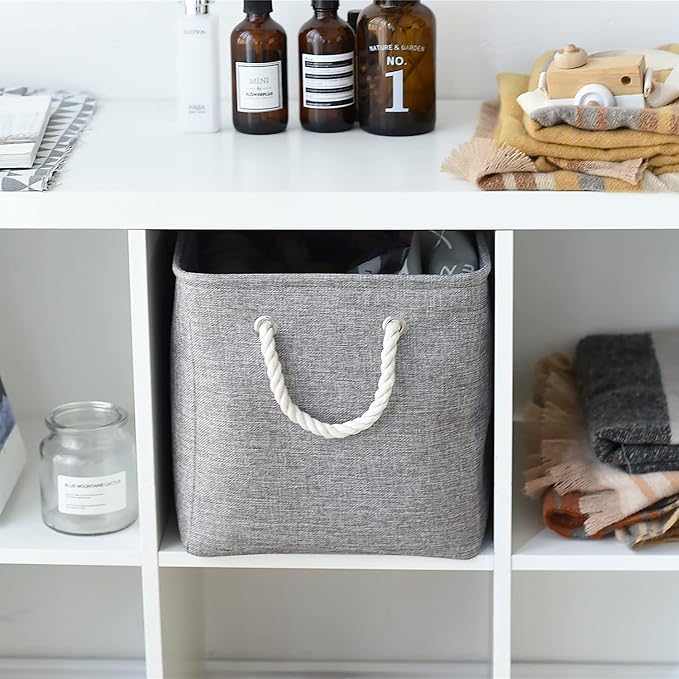 TheWarmHome Storage Basket for Organizing (3 Pack)