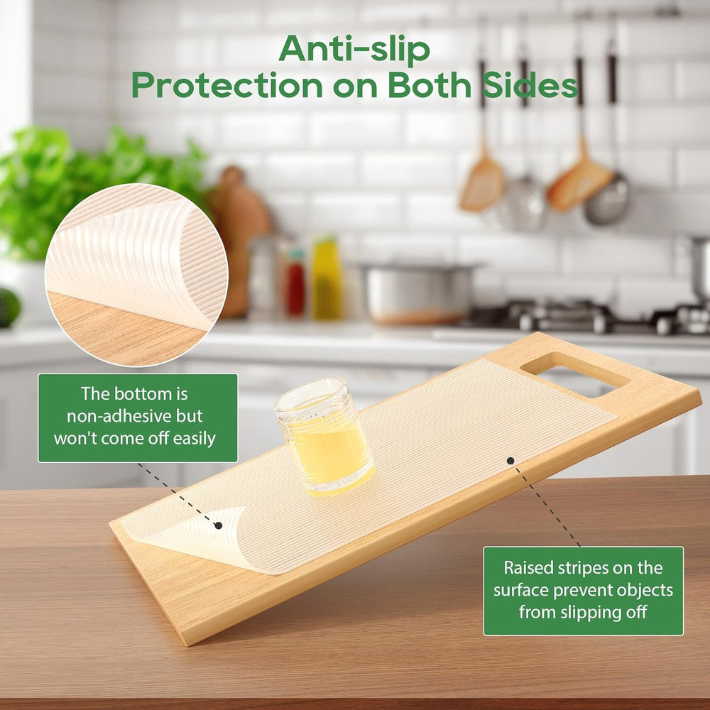 Anoak Shelf Liner Cabinet Liner, Non Adhesive Drawer Liner, Washable 17.5 Inc...