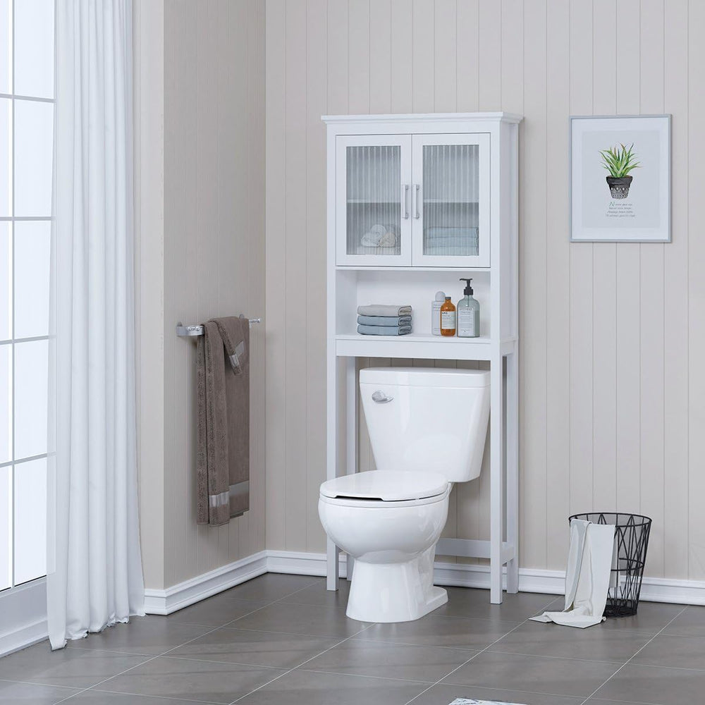 Spirich Over The Toilet Cabinet for Bathroom Storage, Above Toilet Storage Ca...