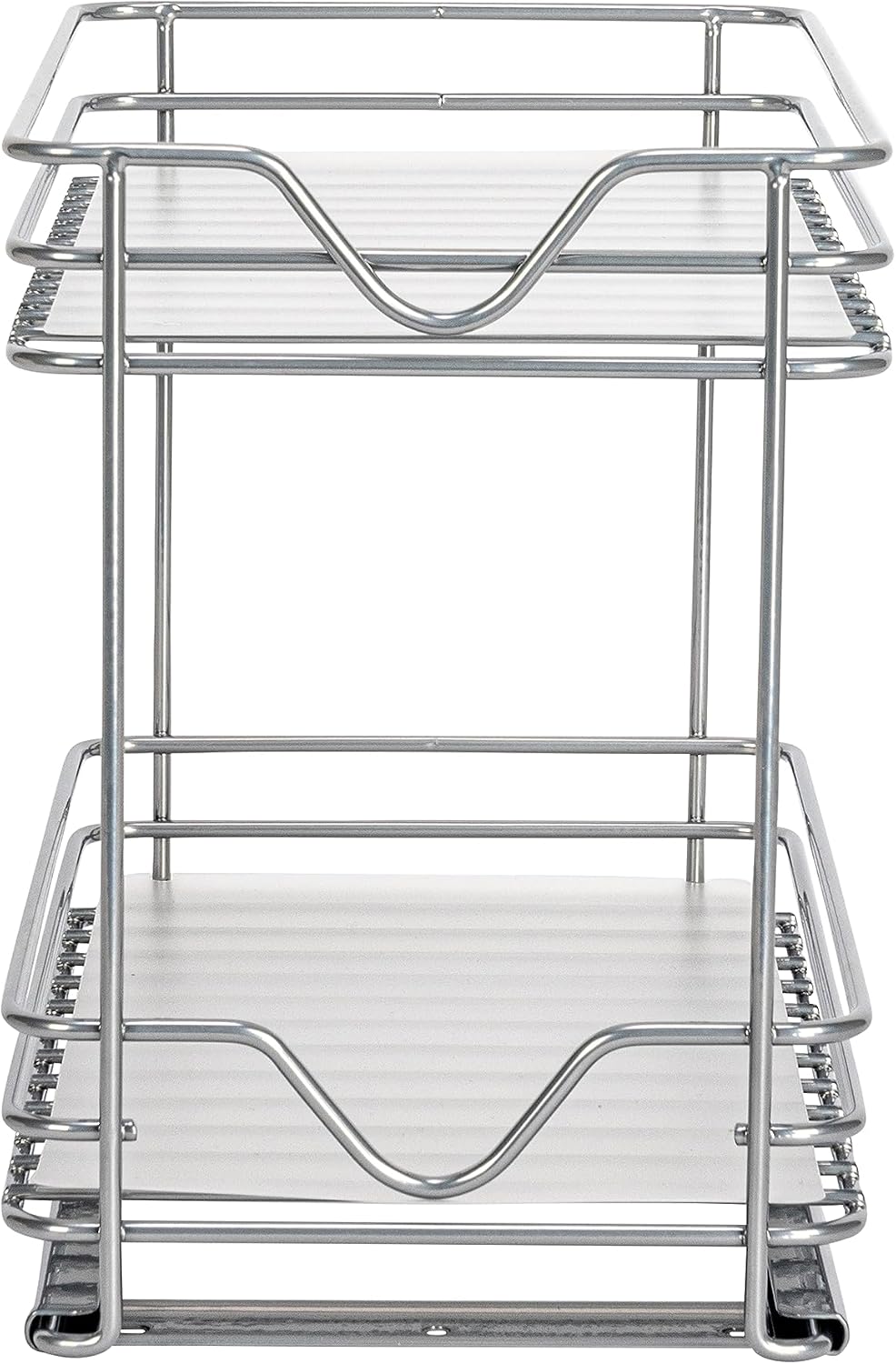 Household Essentials Glidez Paint-Finished Steel Pull-Out/Slide-Out Storage O...