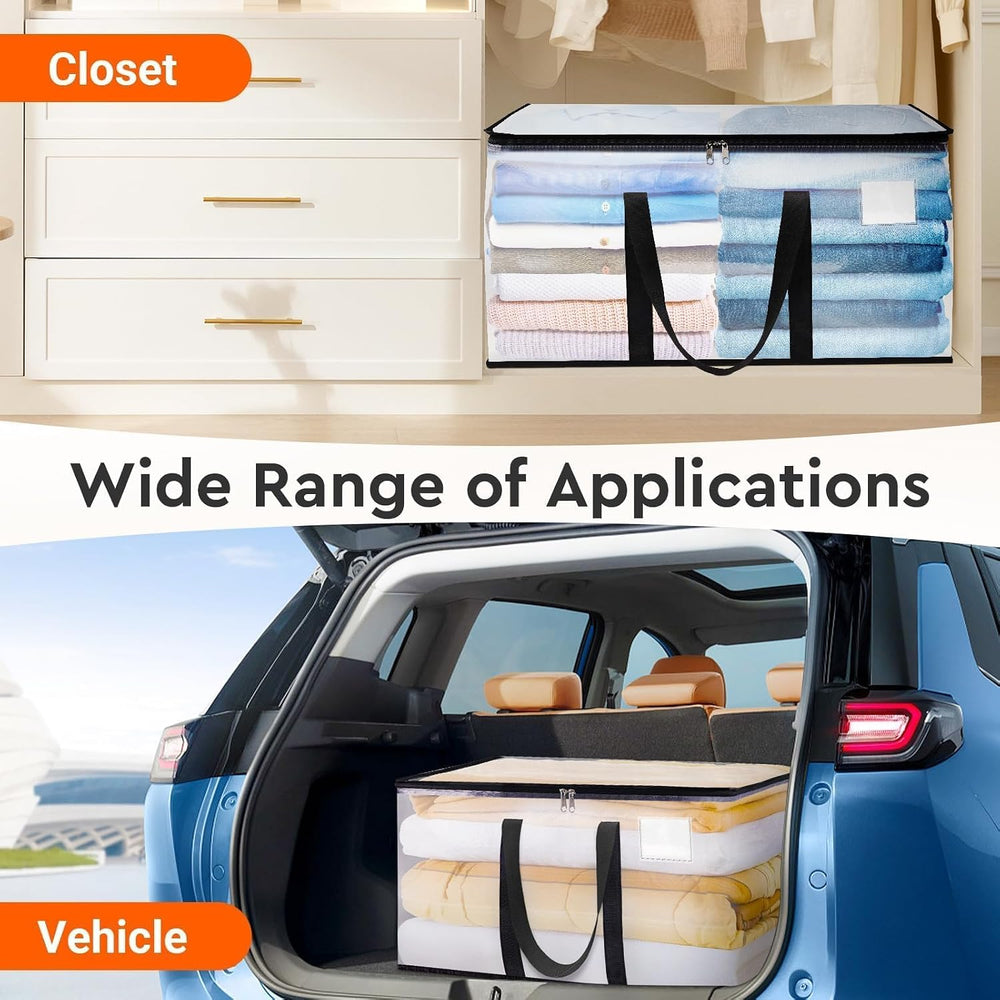 BlissTotes Moving Bags, 93L 8-Pack Storage Bags, Moving Boxes