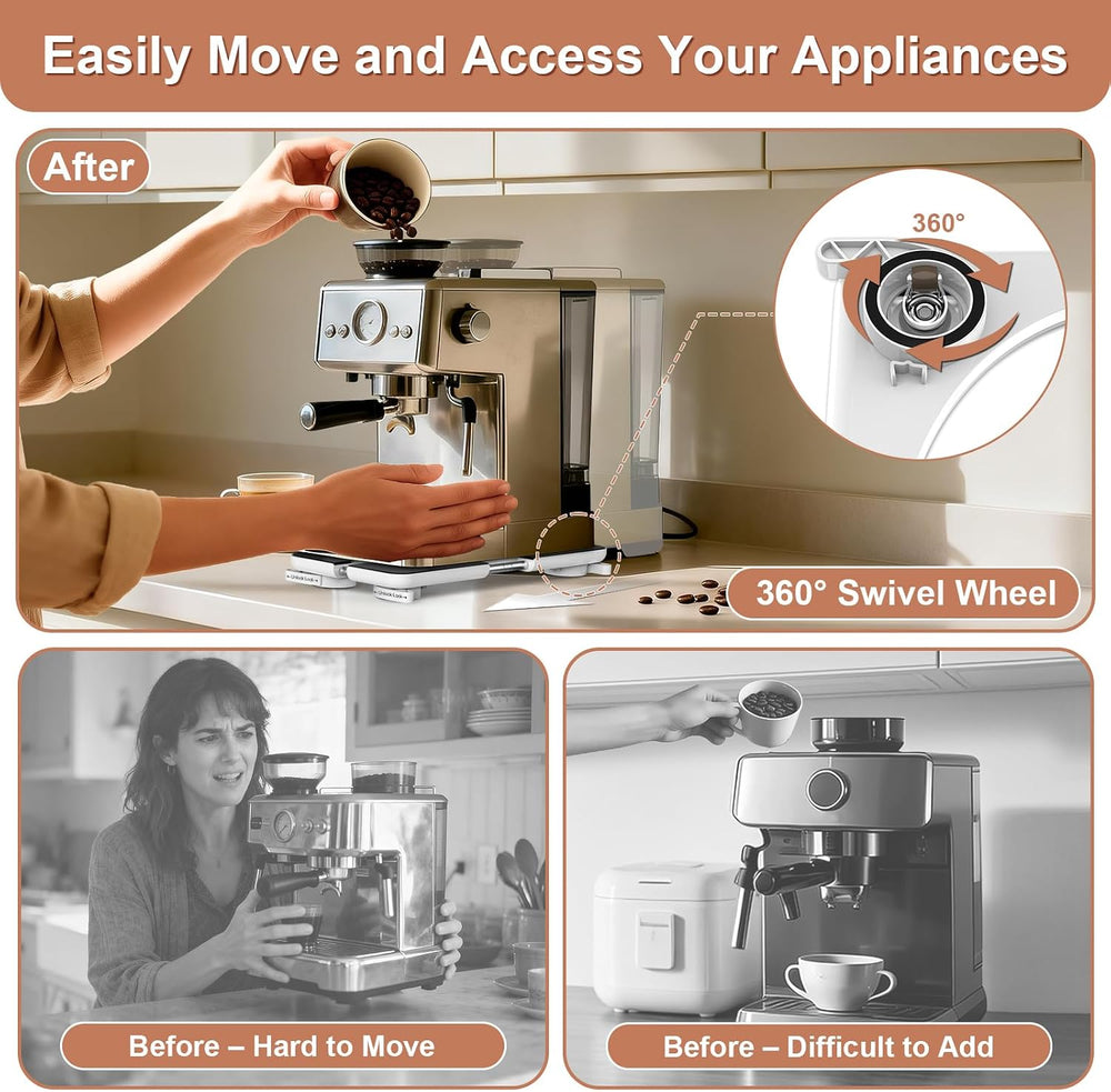 Adjustable Appliance Slider Tray - Expandable 6" x 11"- 11" x ...