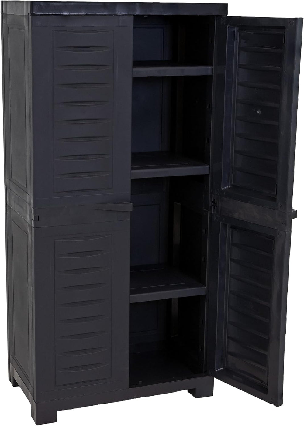 Sunnydaze 48" Garage Storage Cabinet with Locking Doors & Shelves, C...