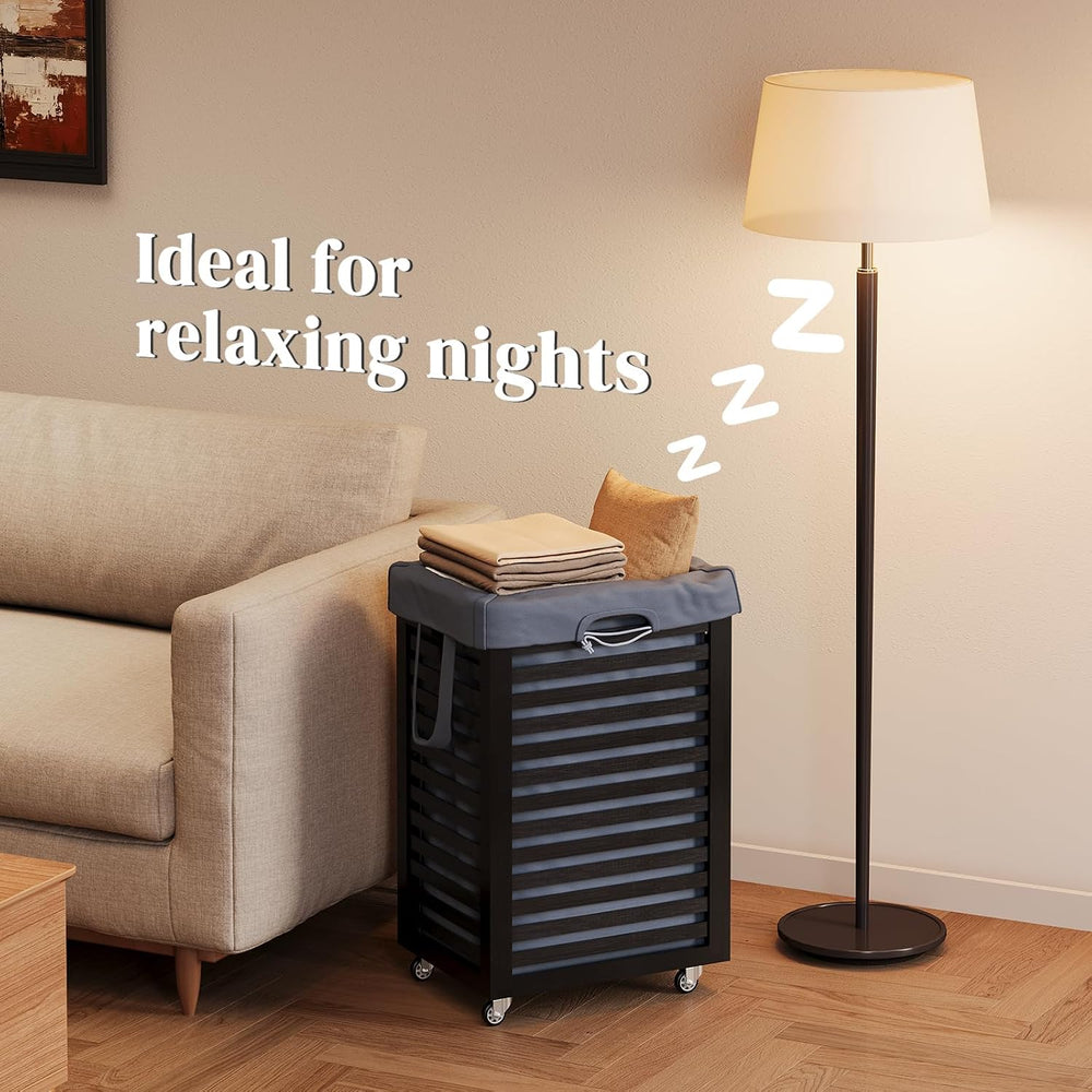 Laundry Hamper bamboo wood Laundry Clothes Laundry Hamper Clothes Storage