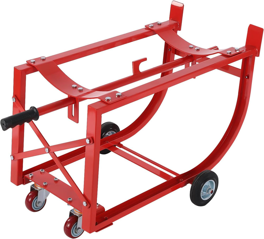 Bucket Rack with 4 Wheels 55 Gallon Portable Bucket Rack Tilting with Telesco...