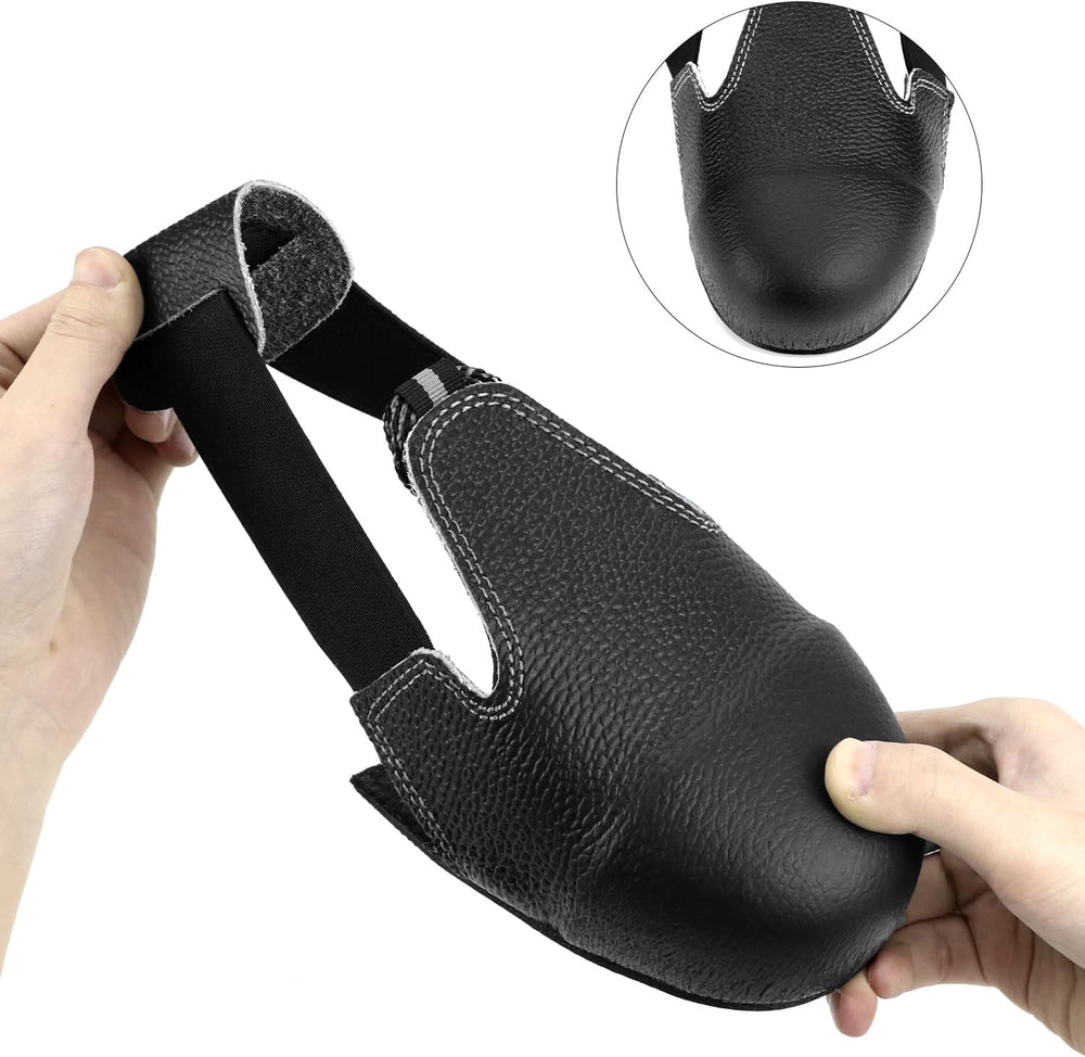 QWORK Steel Toe Cap Safety Overshoes, Anti-Smash Workplace Cover for Men &...
