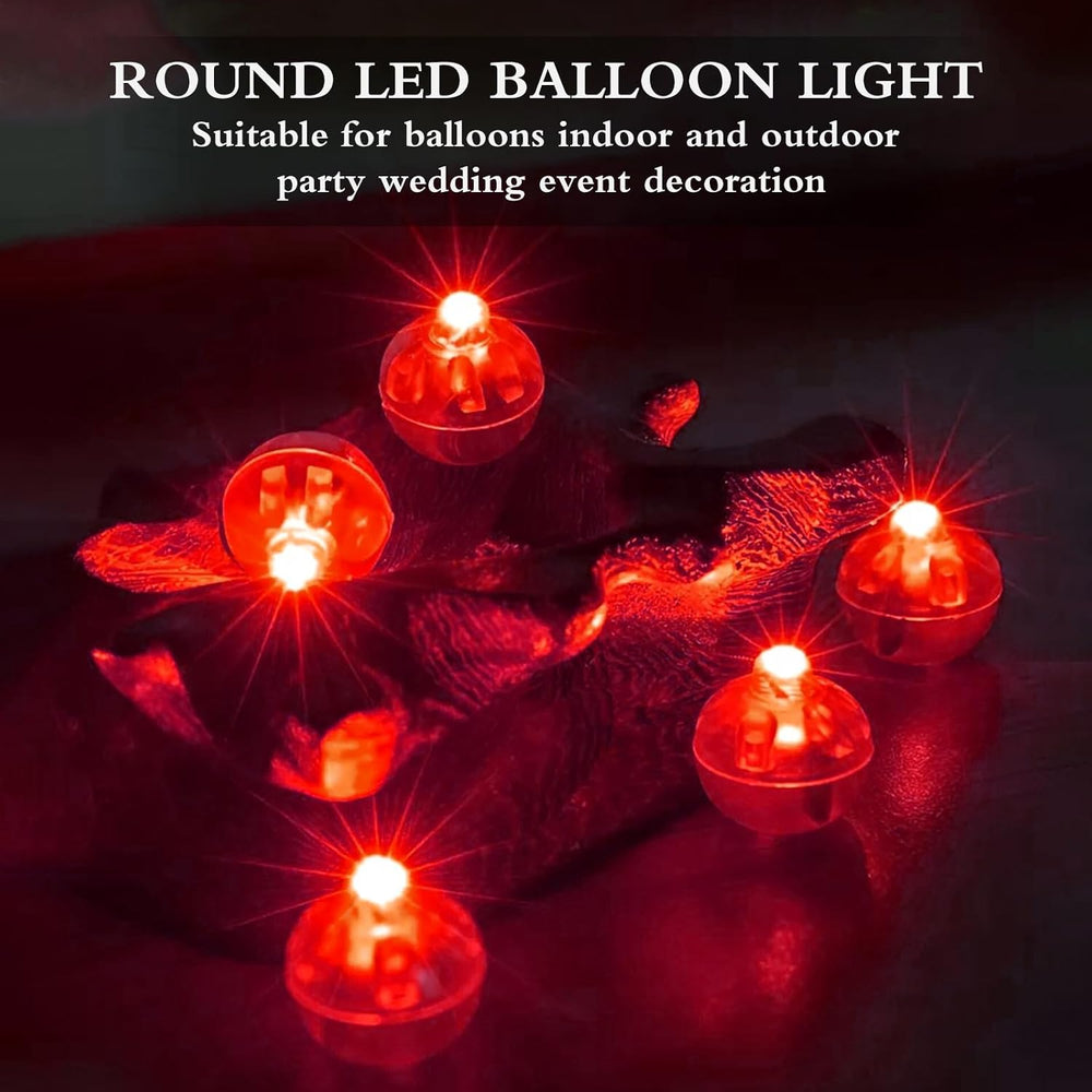 200pcs Balloon Lights,Round LED Ball Lamp for Latex Balloon Paper Lantern Par...