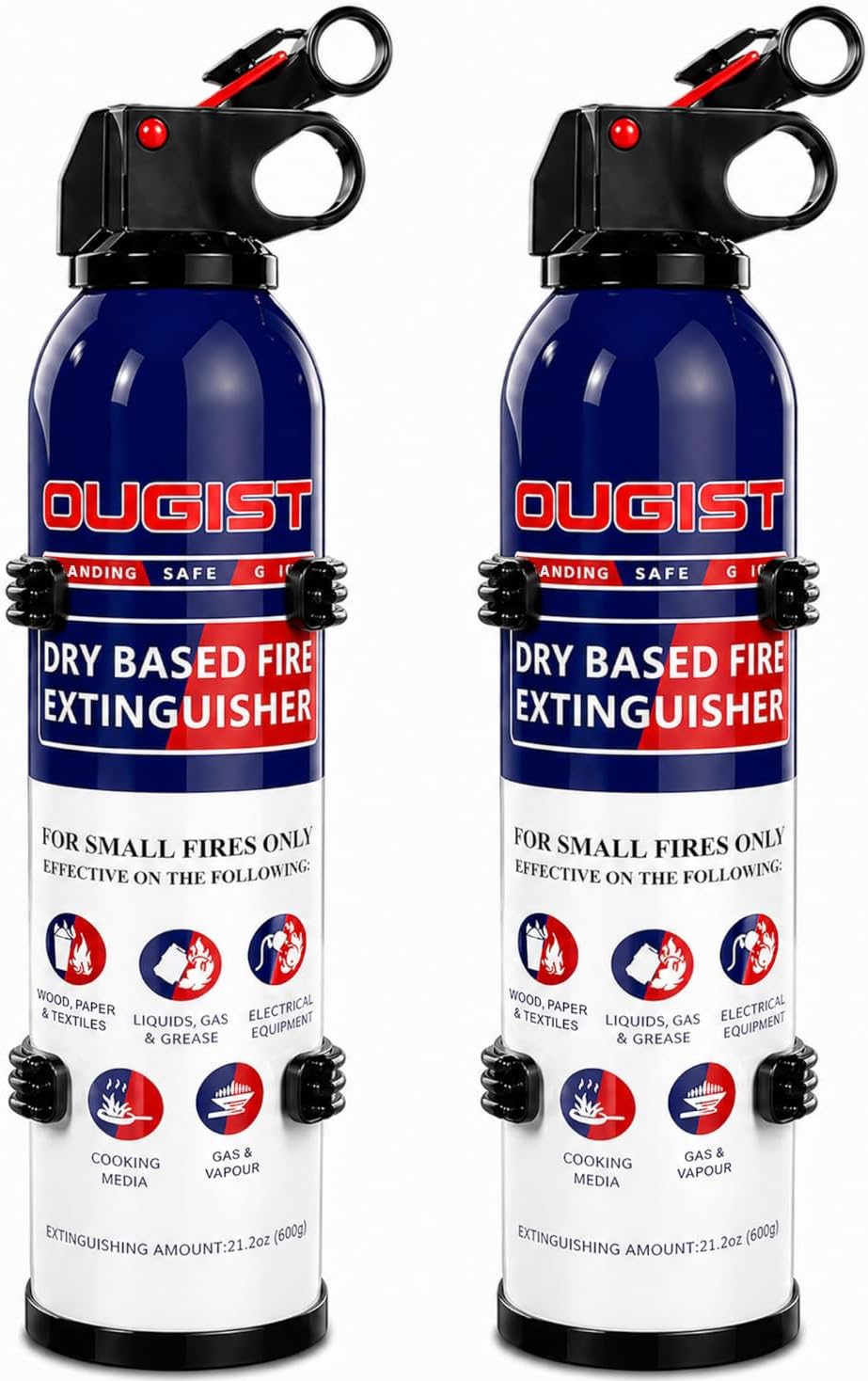 ABC Fire Extinguisher for Home & Vehicle - Portable Dry Chemical Fire Ext...