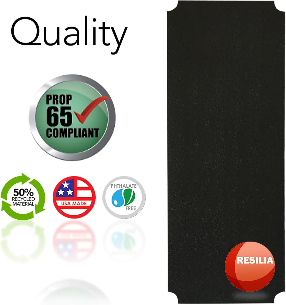 RESILIA Shelf Liner Set for Wire Shelving Rack – 4 Pack, 24 Inch Long x 48 In...