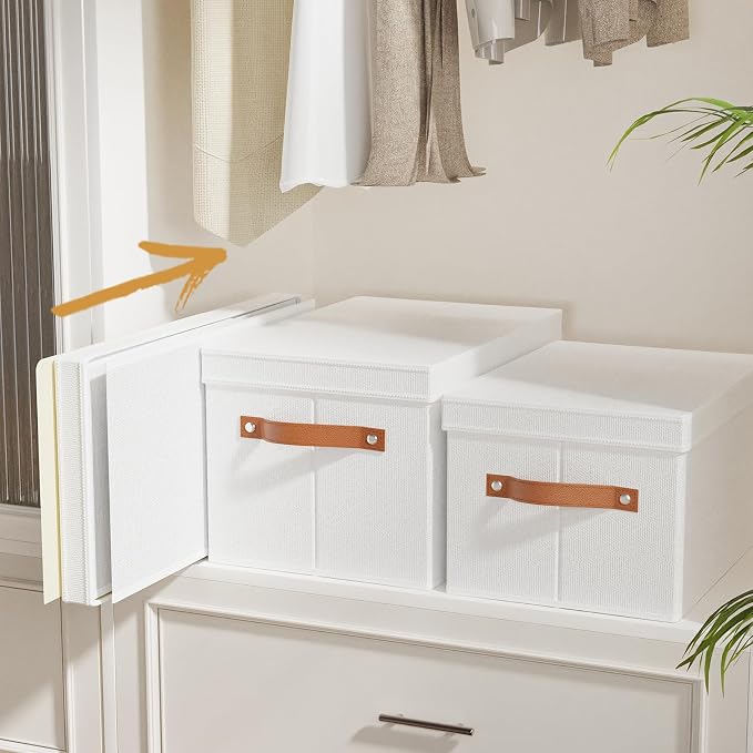 Fabric Storage Bins, Clothes Boxes (5 Pack)