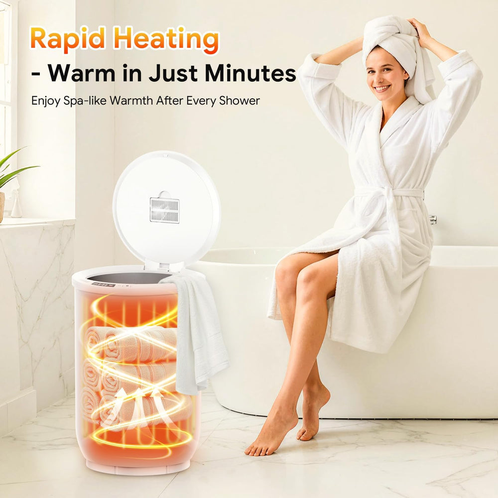 Towel Warmer, Luxury Towel Warmers for Bathroom, Large Blanket Heater Bucket,...