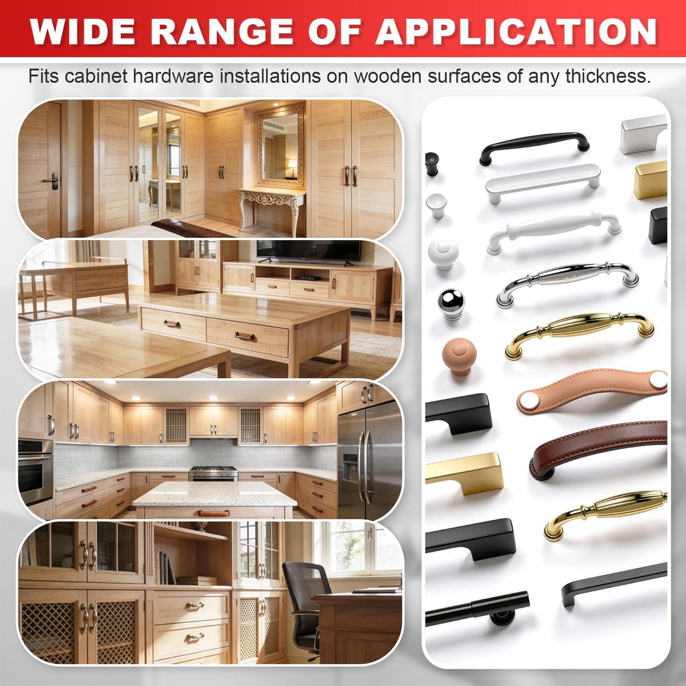 ECY Cabinet Hardware Jig, Adjustable Cabinet Handle Installation Tool