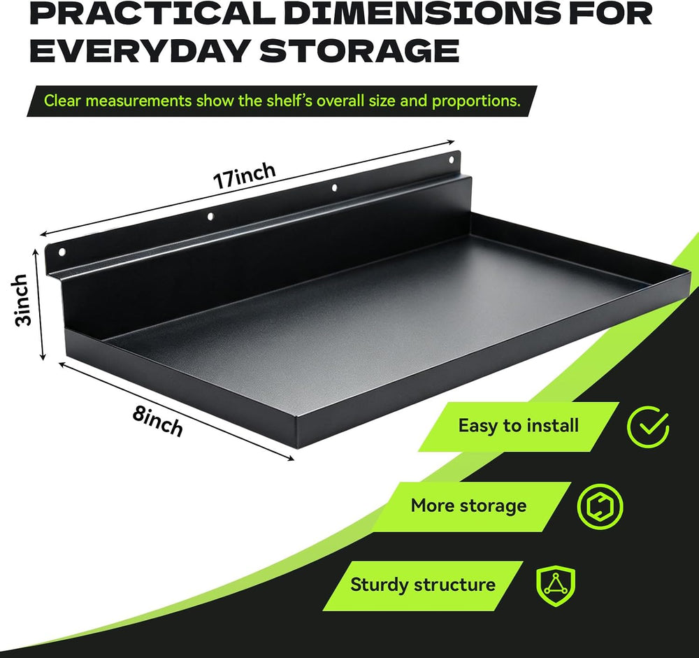 Garage Storage Shelves Compatible with Gladiator GearTrack & GearWall, So...