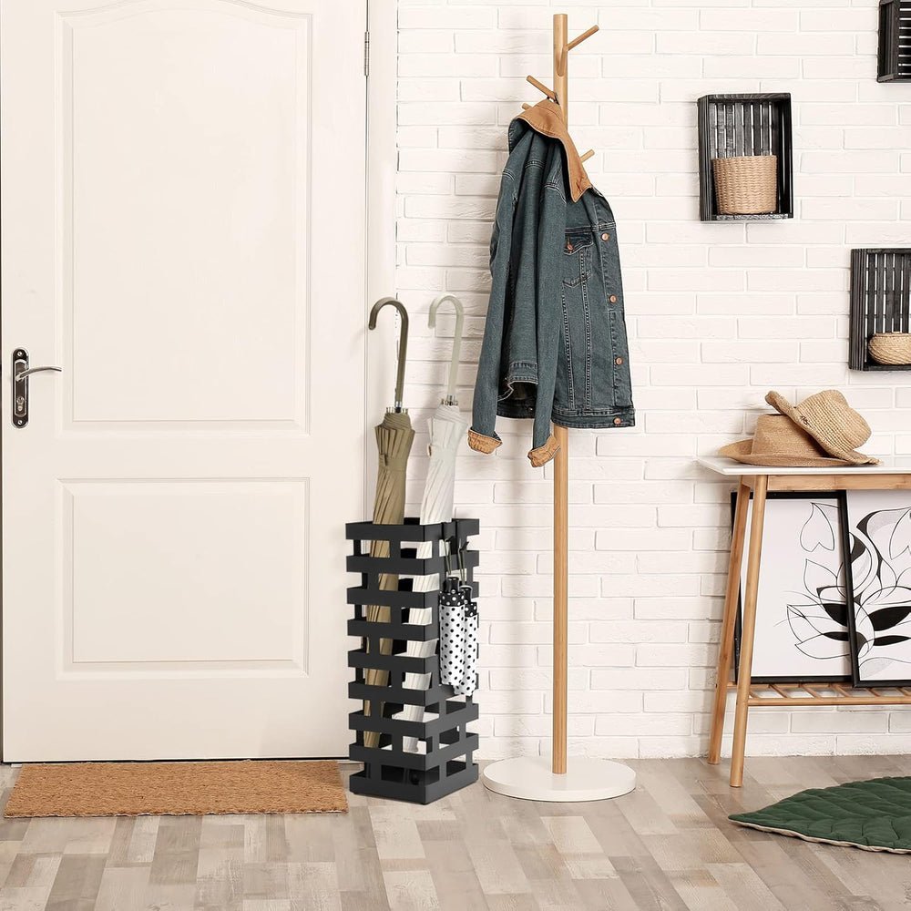 Tudomro Umbrella Stand Entryway, Tall Black