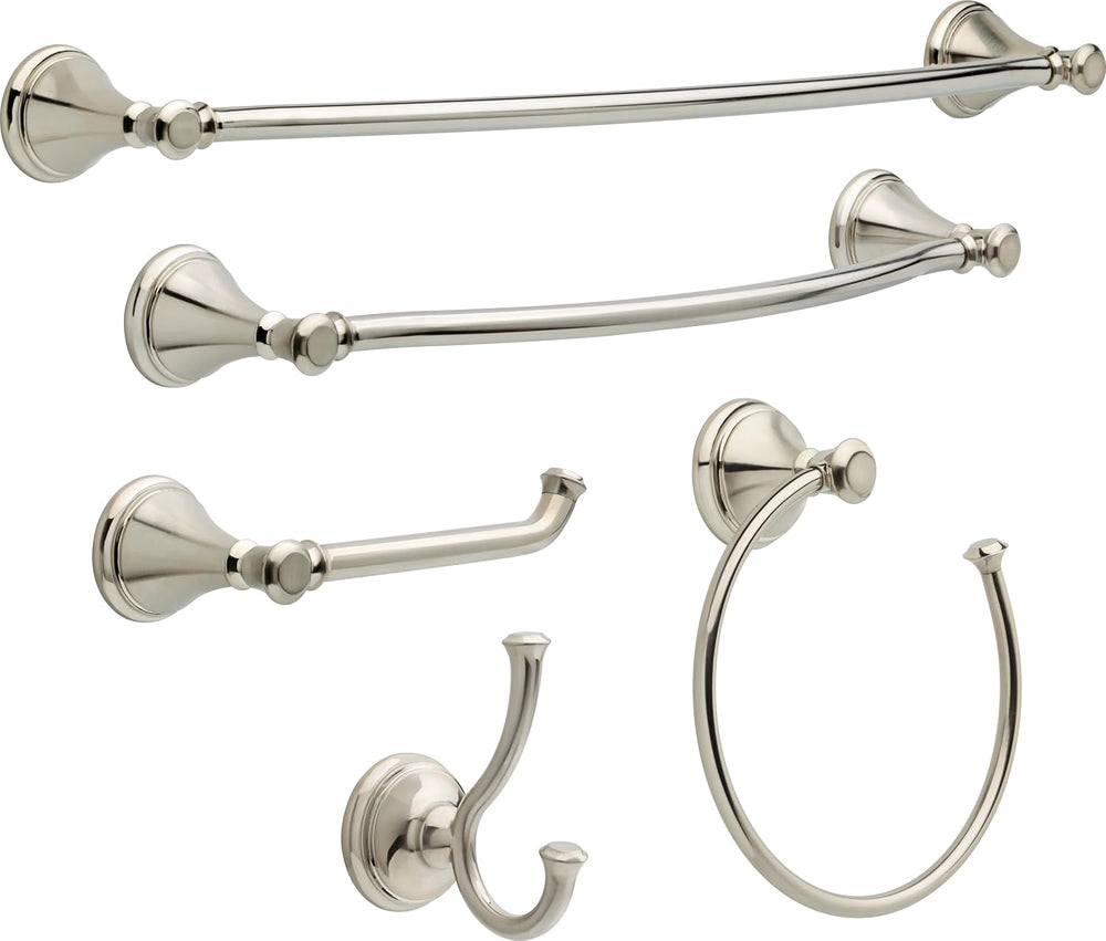 Delta Cassidy (1-Pack) Hand Towel Holder Brilliance Stainless Steel Towel Rac...