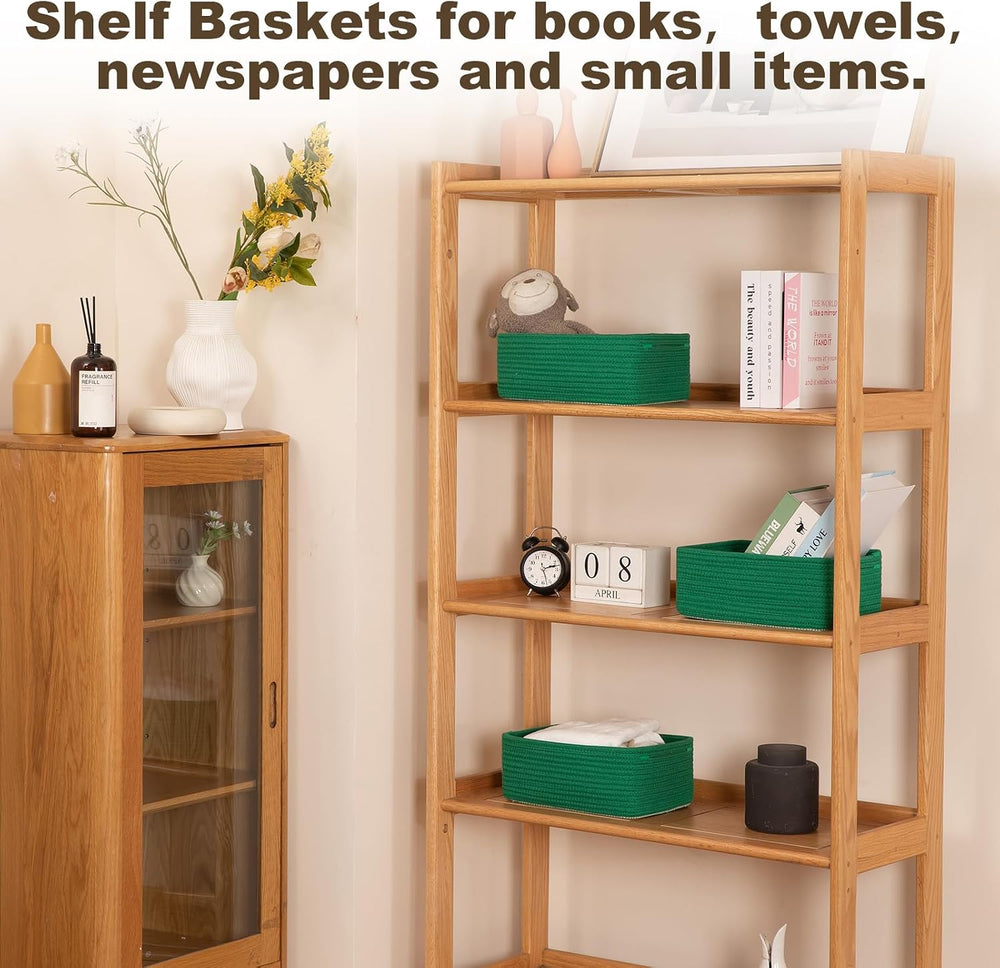 OIASKET 3 Pack Small Storage Baskets for Organizing, Cute Woven Decorative Gi...