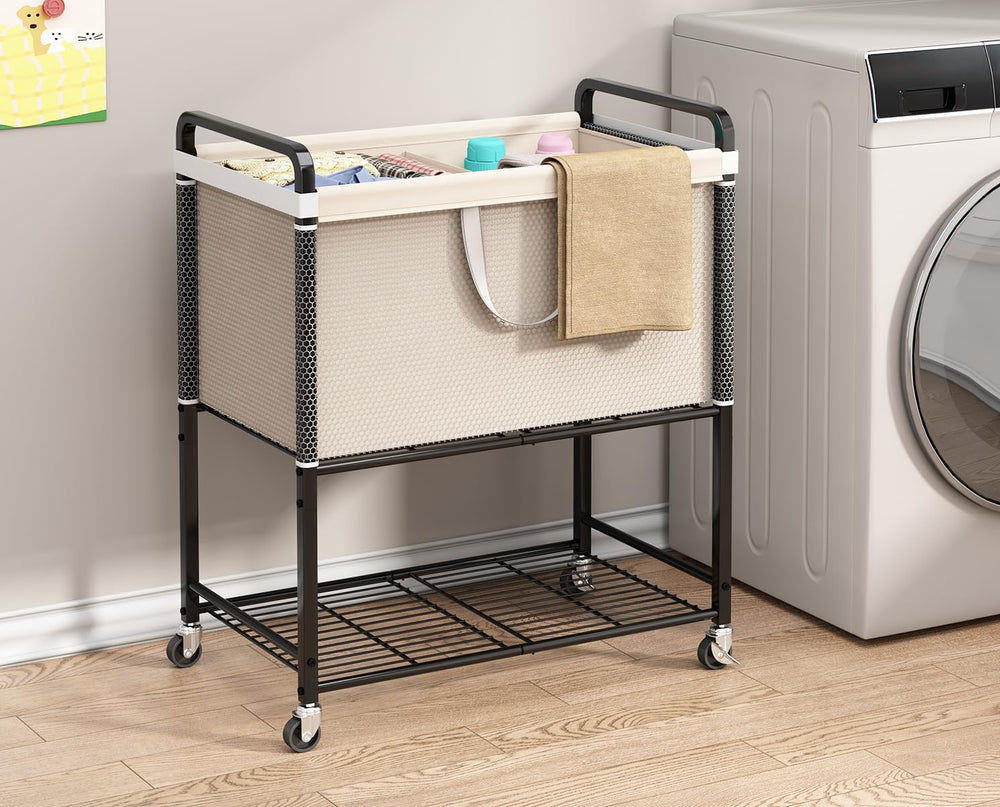 Laundry Hamper cart with wheels: