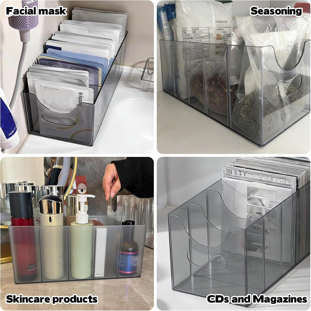 3 Pack Acrylic Belt Storage Organizer Clear Stackable Belt Storage Holder Pur...
