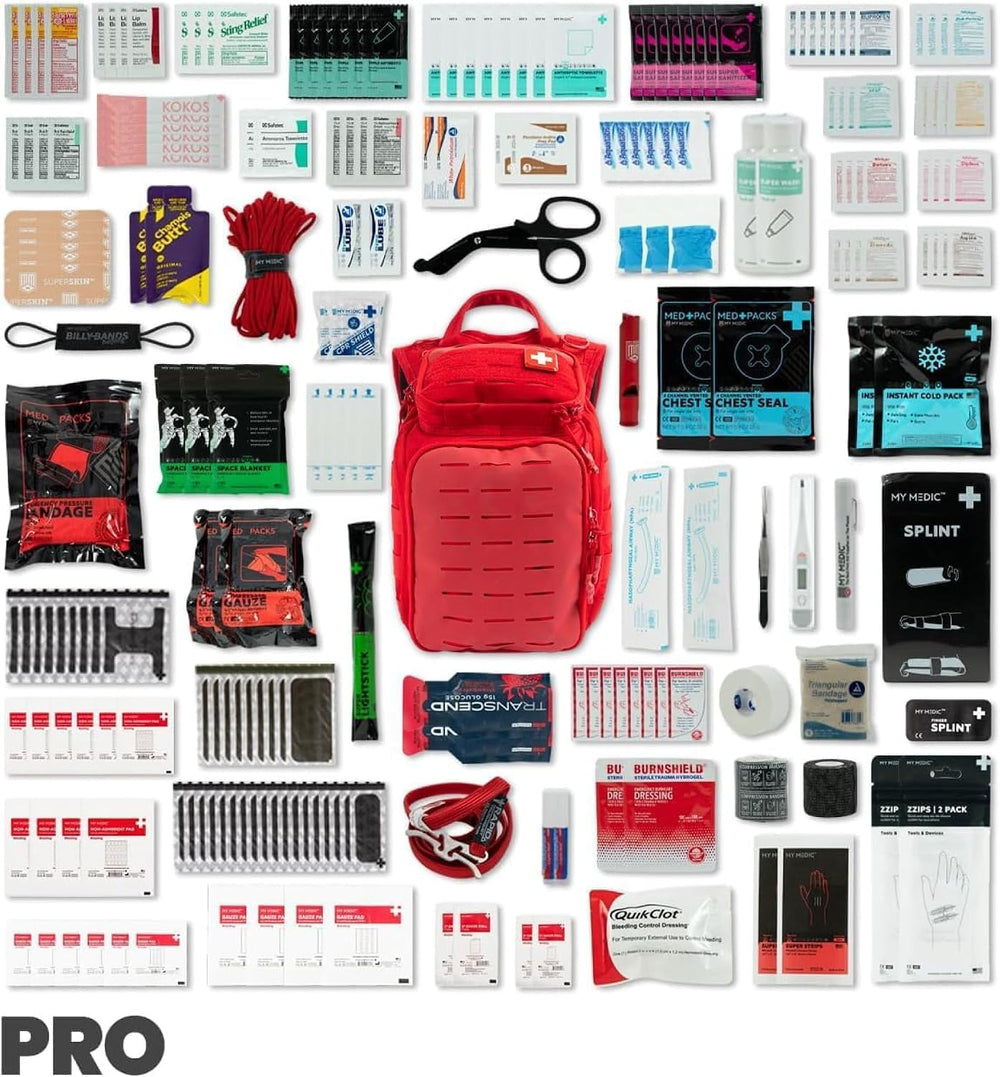 My Medic Recon PRO - HSA FSA First Aid Kit - 250+ First Aid and Survival Esse...