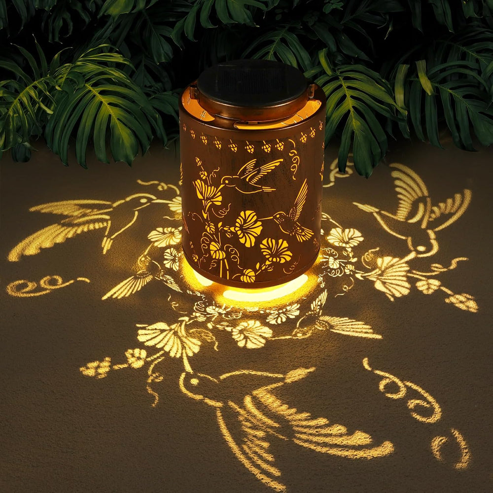 Solar Lantern Outdoor Waterproof Garden Decor Gifts for Women Mon