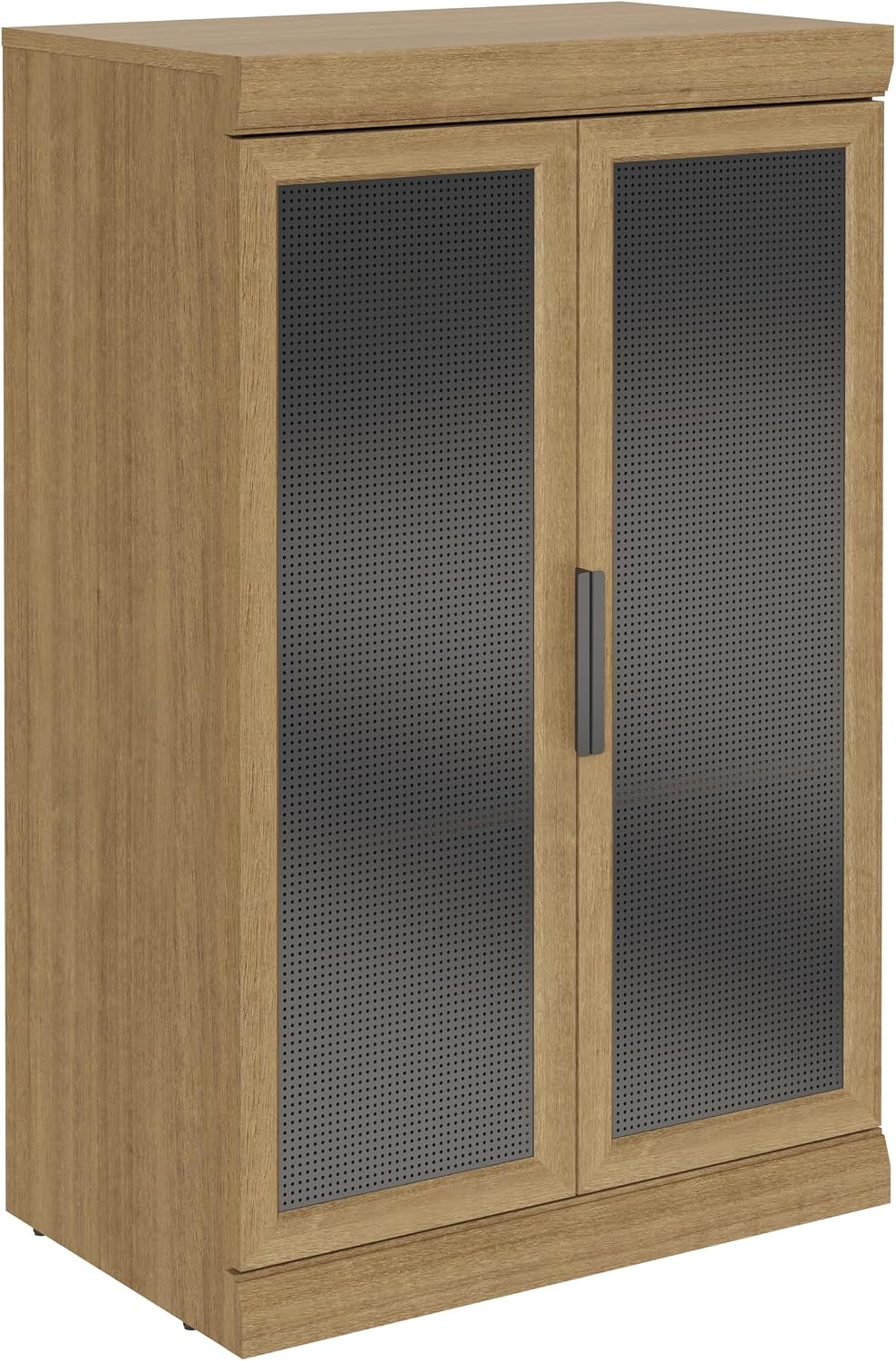 ClosetMaid Mosaics 3 Shelf & Door Storage Cabinet, Stackable, Customizabl...