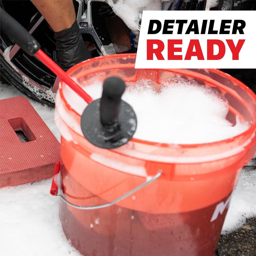 Maxshine 3.5 Gallon Universal Detailing Bucket – Car Wash Bucket for Scratch-...
