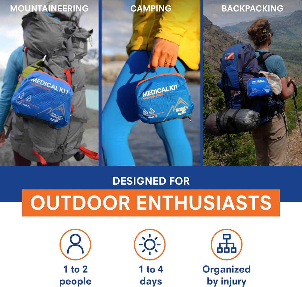 Adventure Medical Kits Mountain Series, Backpacker Medical Kit - 96 Pieces, b...