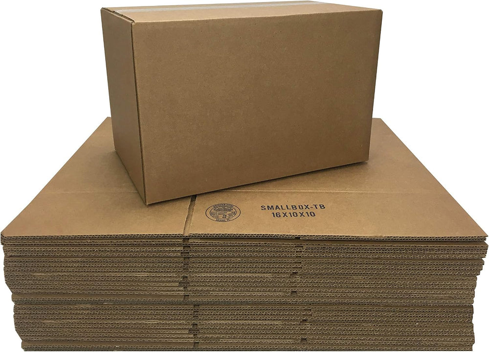 Moving Boxes Bundle of 16"x10"x10" (Small Boxes - Pack of 25)