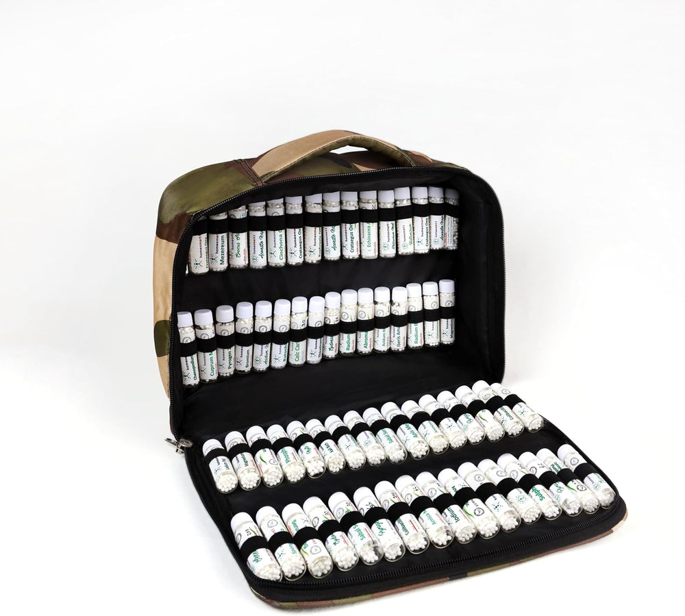 Homeopathy First Aid Kit for Emergencies at Home, Office with 60 Essential Re...