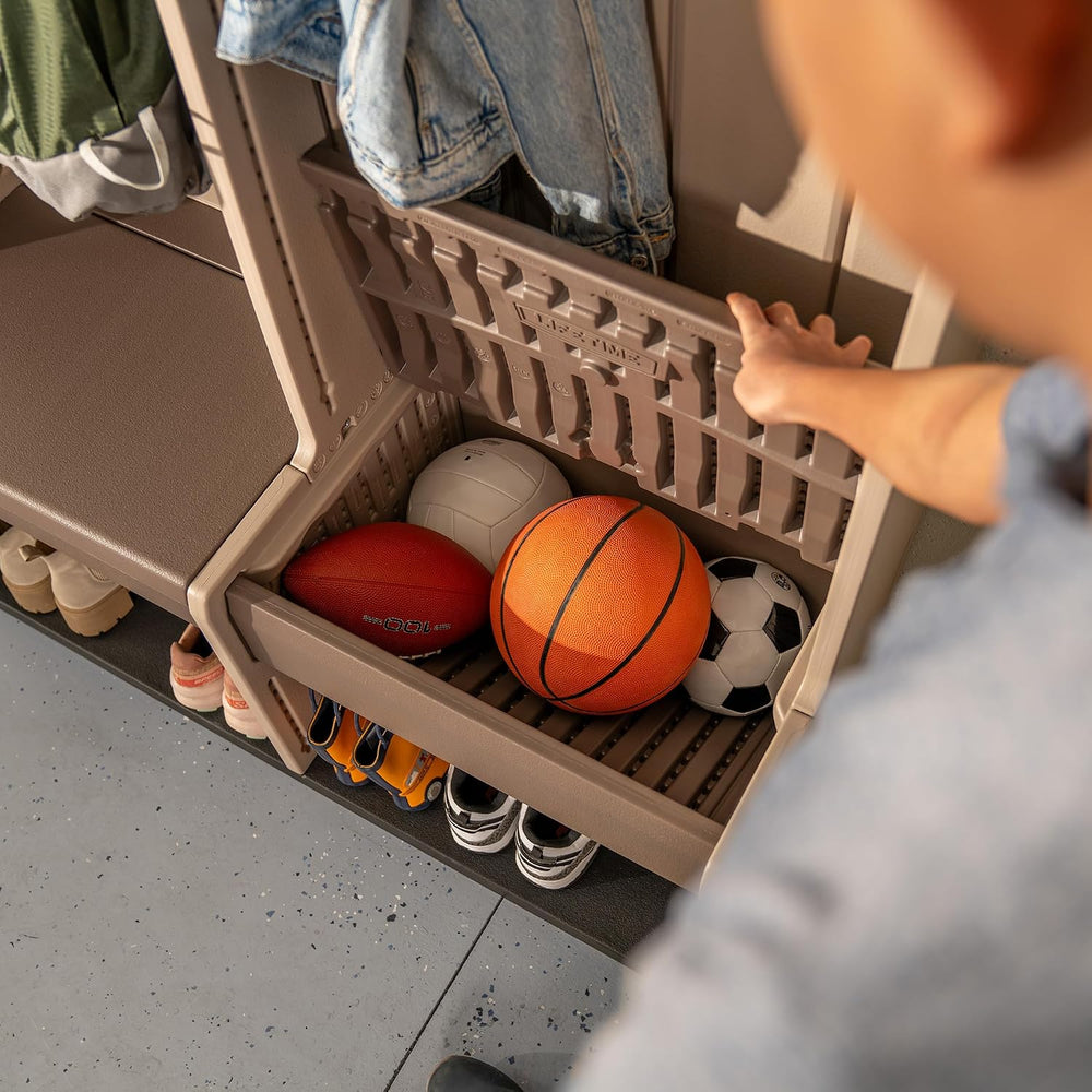 LIFETIME Home & Garage Storage Locker, Multi Purpose Organizer