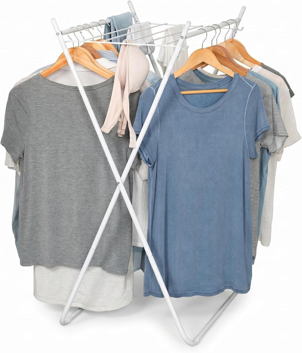 Honey-Can-Do Easy-Fold Collapsible Clothes Drying Rack, Sturdy Metal Laundry ...
