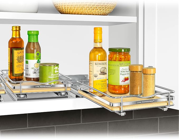 LYNK PROFESSIONAL® Élite™ Pull Out Spice Rack Organizer