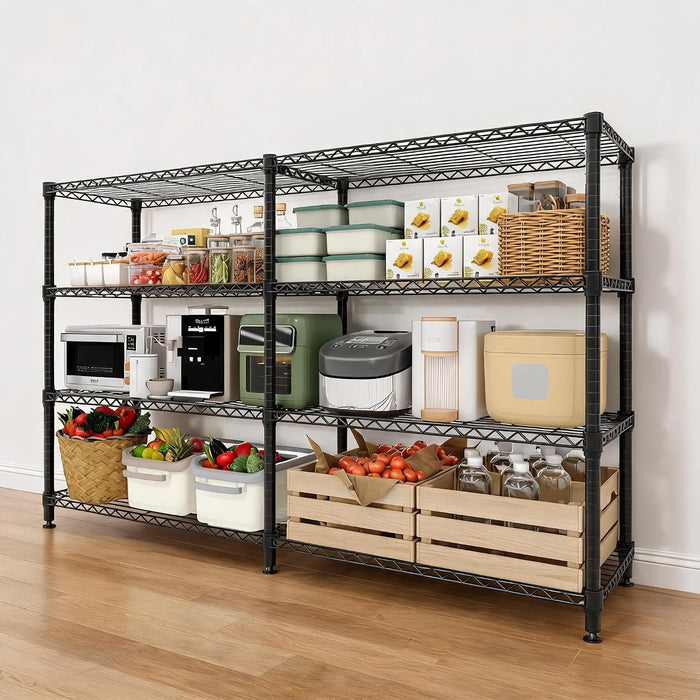 Takywep 60" w Wire Shelving 1060LBS Heavy Duty Metal Rack