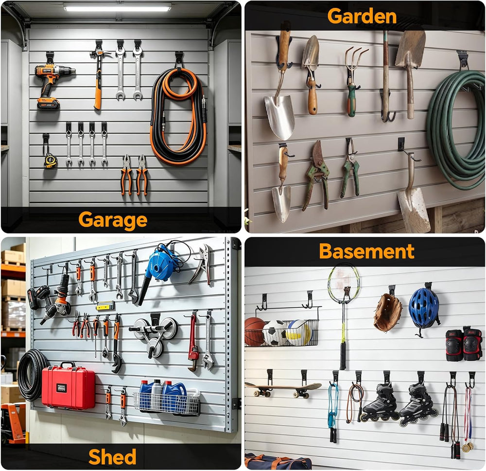 22Pack Slatwall Hooks Compatible with Proslat, StoreWALL, HandiWall