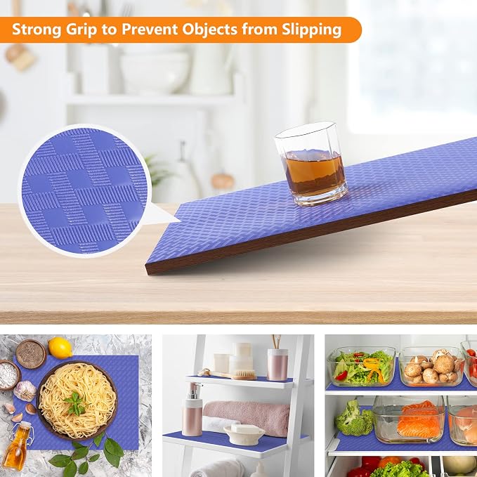 Shelf Liners for Kitchen Cabinets Refrigerator Liners Waterproof Kitchen