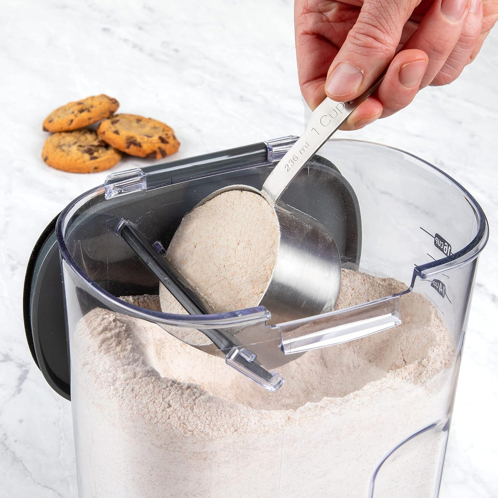 Progressive International ProKeeper+ Clear Plastic Airtight Food Baker's ...
