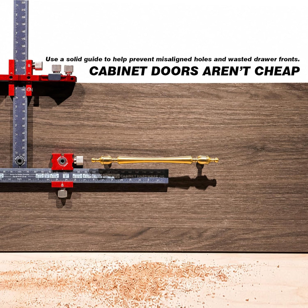 Cabinet Hardware Jig Tool Drawer Pull Jig Cabinet Handle Template Tool Jig
