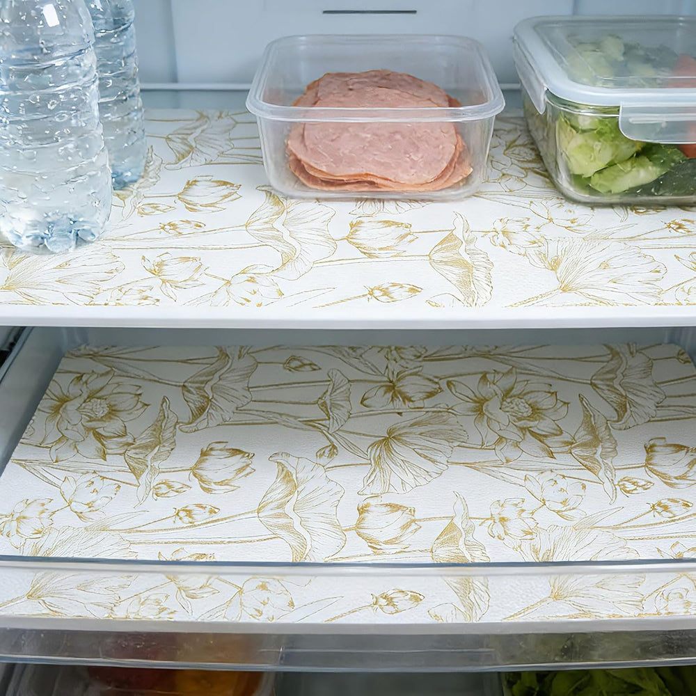 Shelf Liners for Kitchen Cabinets 17in x 30FT, Non Adhesive Cabinet Liner