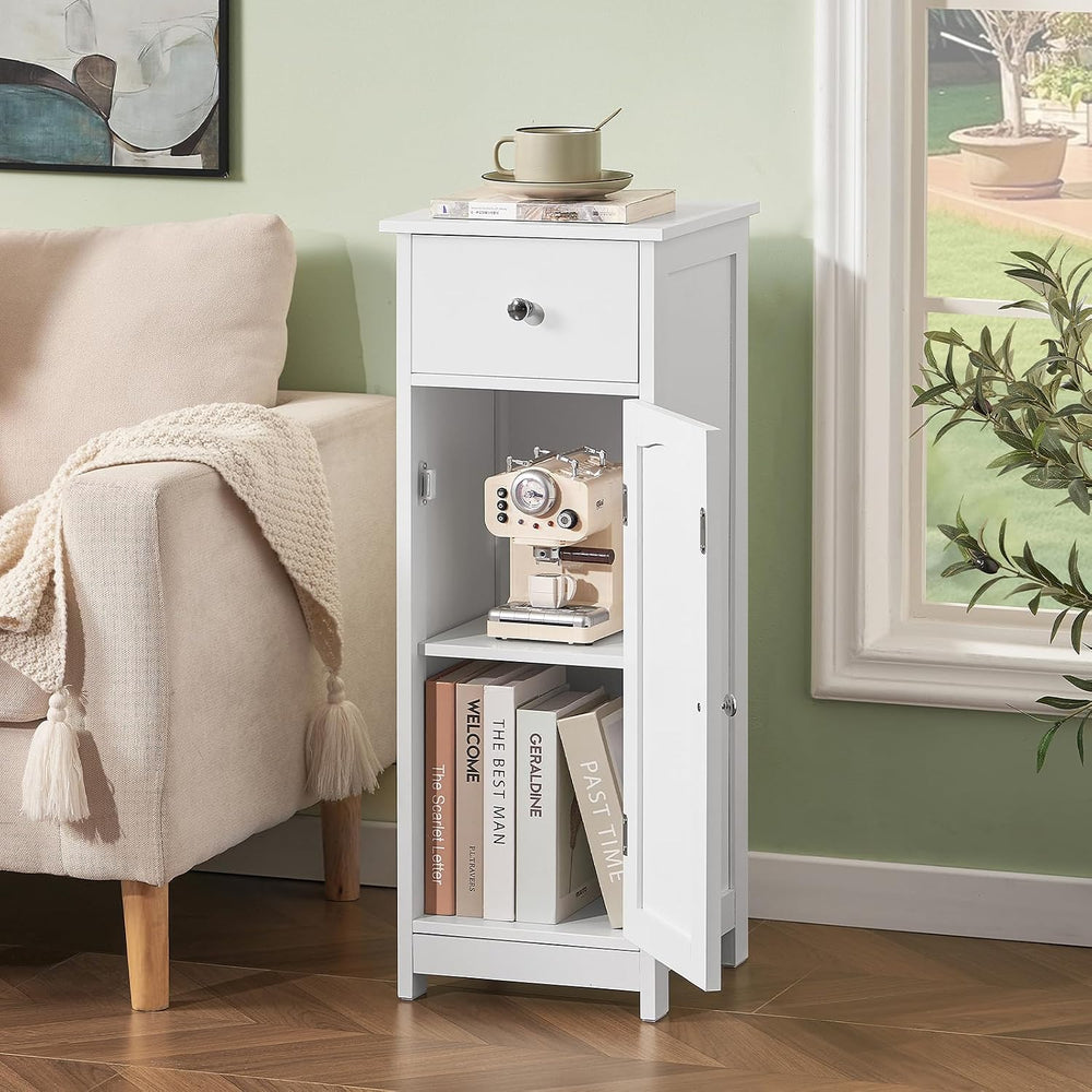 Iwell Small Bathroom Storage Cabinet, Small Bathroom Cabinet with Drawer &...