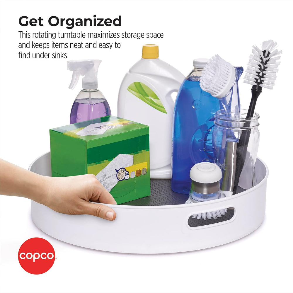 Copco Non-Skid Lazy Susan Turntable Organizer 18-Inch