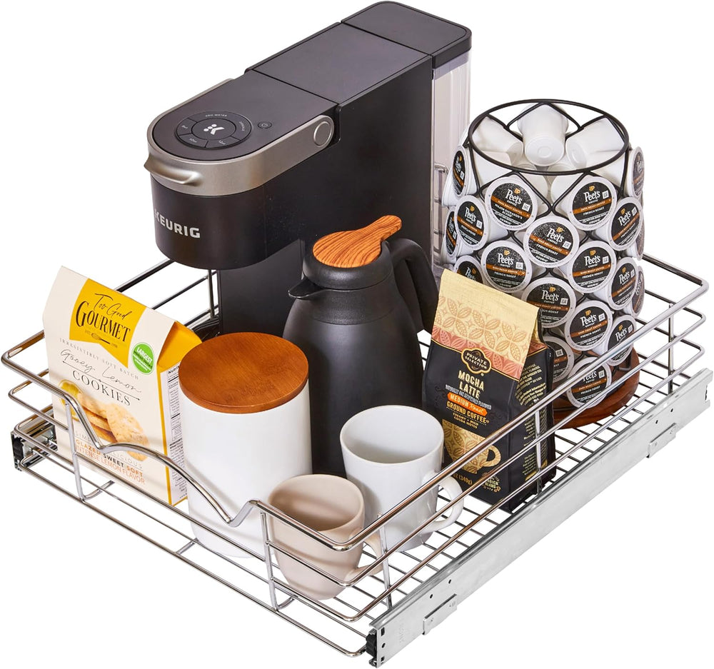 HOLDN’ STORAGE Heavy-Duty Premium Collection Pull Out Cabinet Organizer