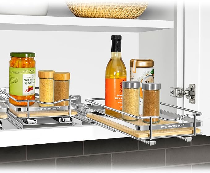 LYNK PROFESSIONAL® Élite™ Pull Out Spice Rack Organizer