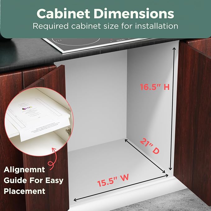 HOLDN’ STORAGE Two Tier Pull Out Cabinet Organizer, Individual Sliding Drawers