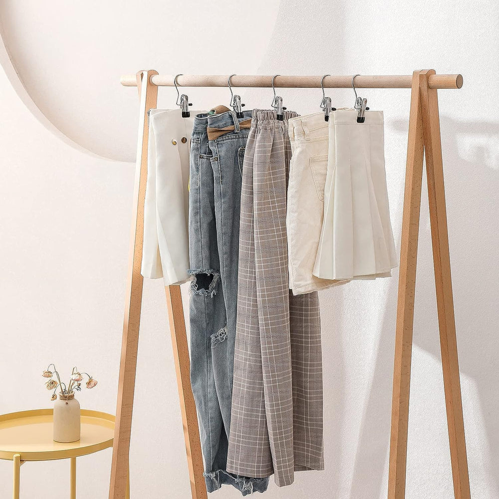 100 Pack Boot Hanger Legging Organizer for Closet, Boot Holder, Hanging Clips...