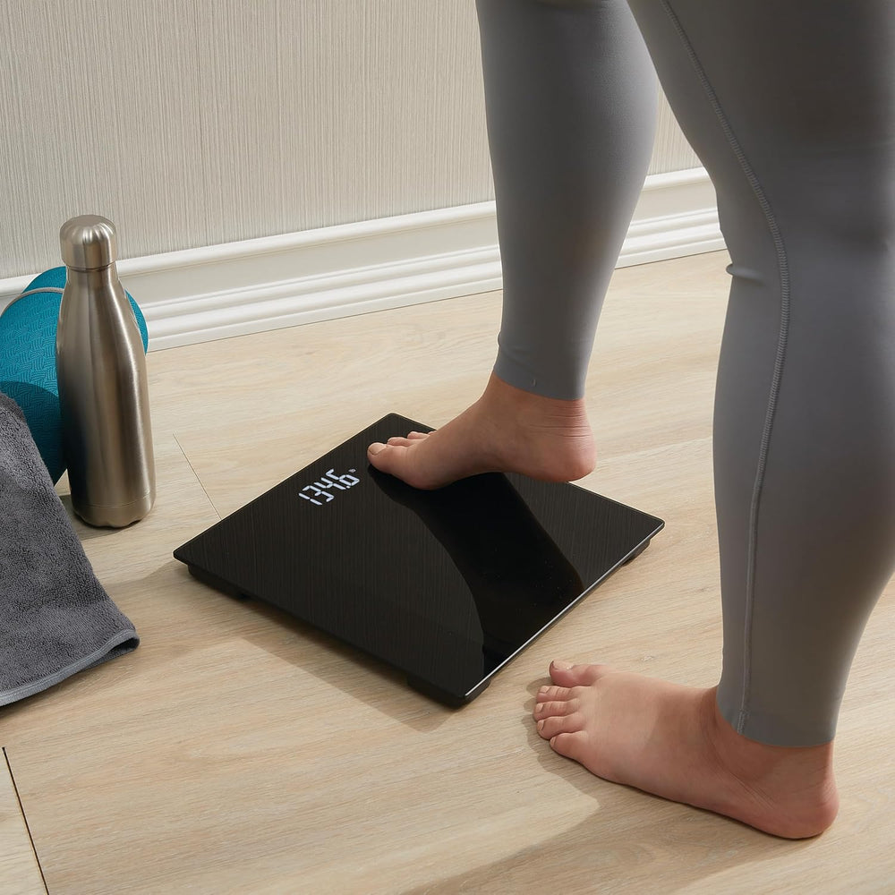 Taylor Digital Smart Scale with Precision Hub App, 400 lb Capacity, Black