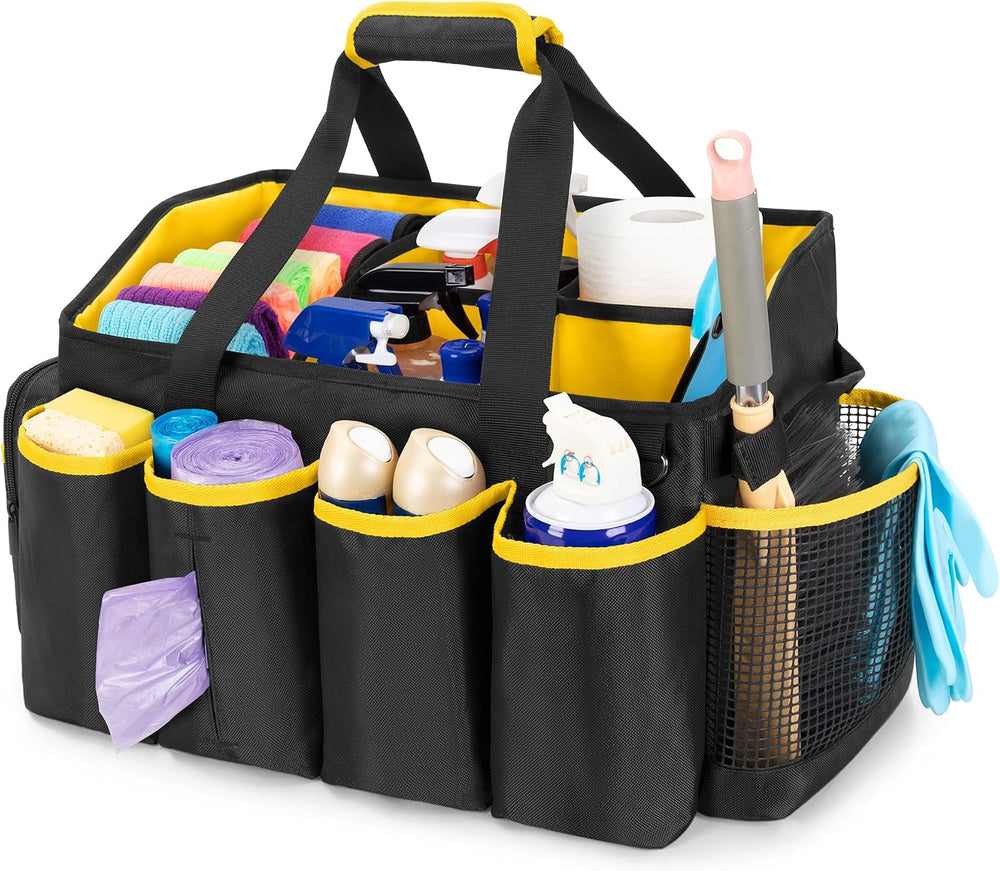 Extra-Large Cleaning Caddy Organizer Bag with Handle