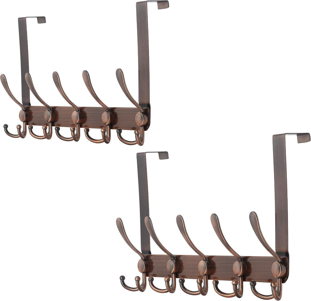 Dseap Over The Door Hook Hanger - Fits 1 3/8" to 1 3/4" Standard Do...
