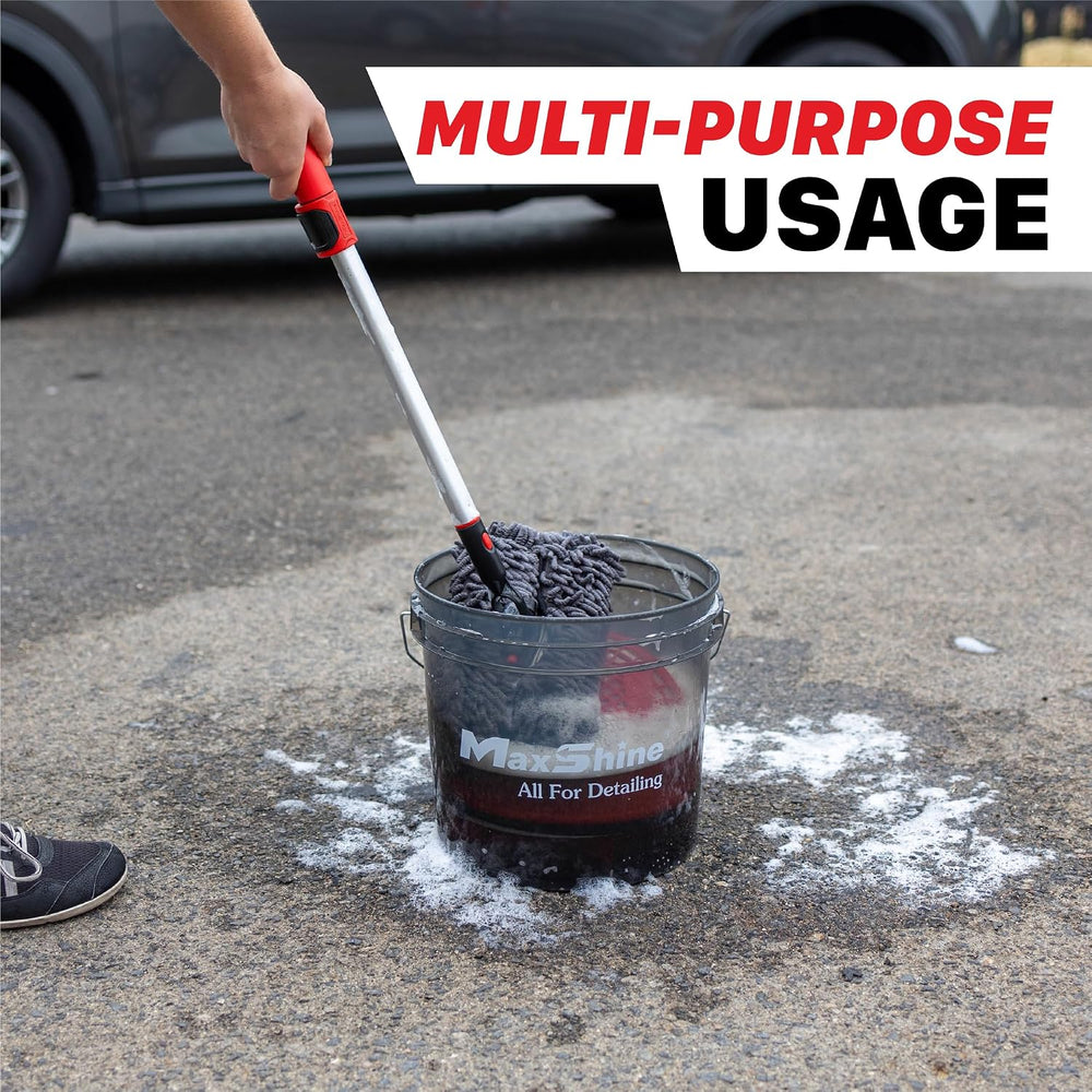 Maxshine 3.5 Gallon Universal Detailing Bucket – Car Wash Bucket for Scratch-...