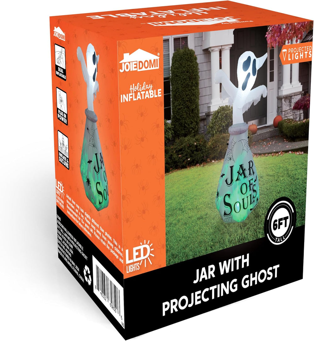 Joiedomi 6 FT Halloween Inflatable Outdoor Decoration, Ghost Inflatable Hallo...