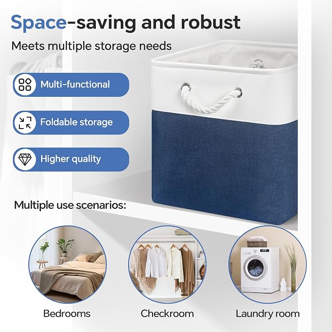 13x13 Inch Cube Storage Bins (6 Pack)